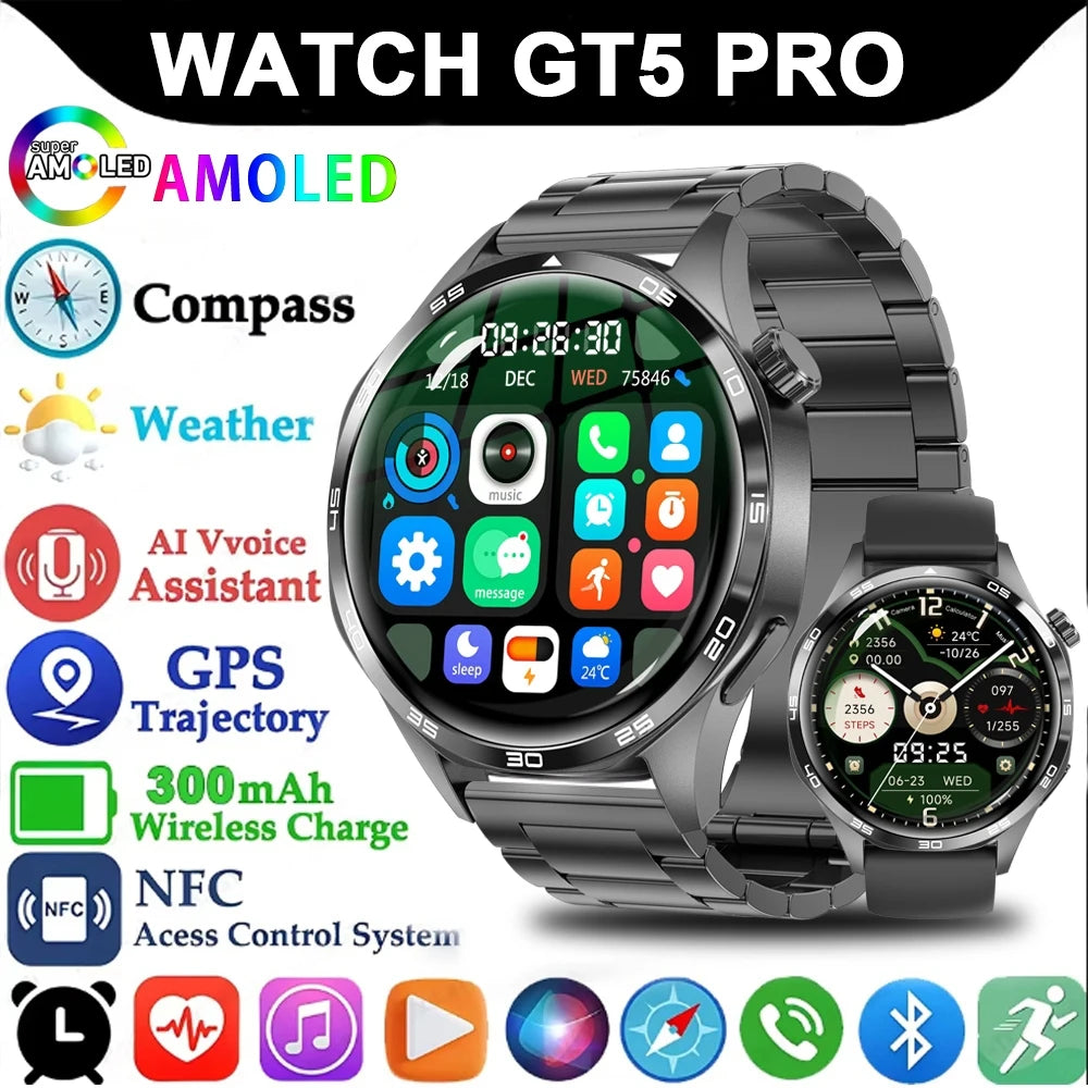 Smartwatch Pro 5 GPS NFC