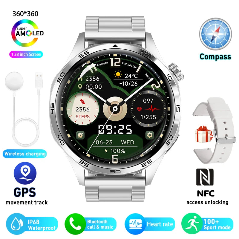 Smartwatch Pro 5 GPS NFC