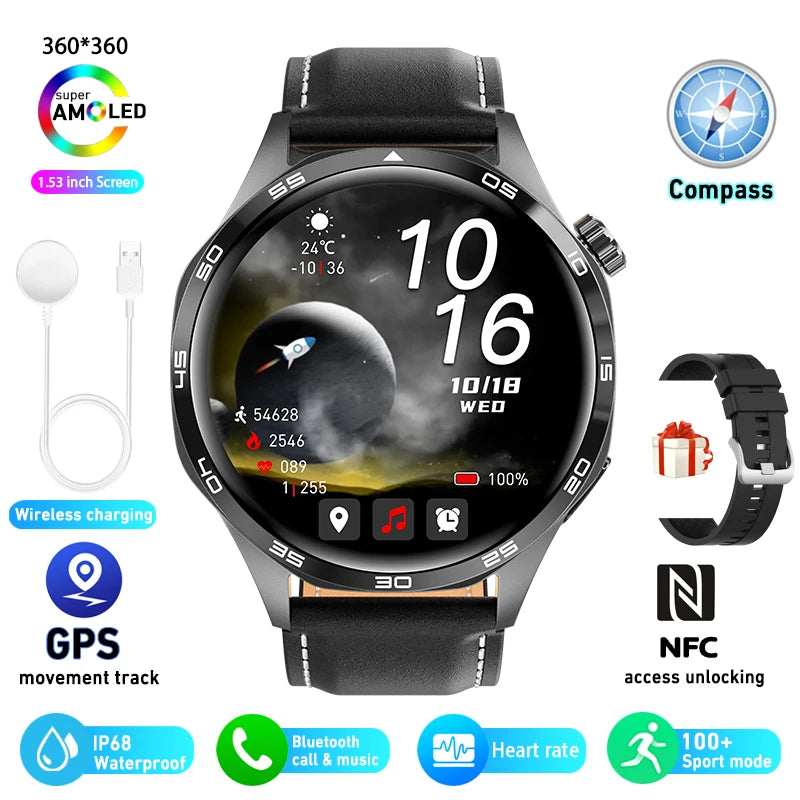 Smartwatch Pro 5 GPS NFC