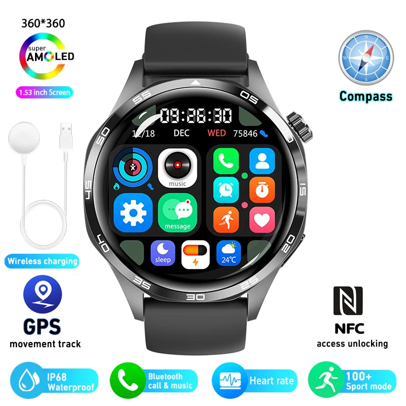 Smartwatch Pro 5 GPS NFC