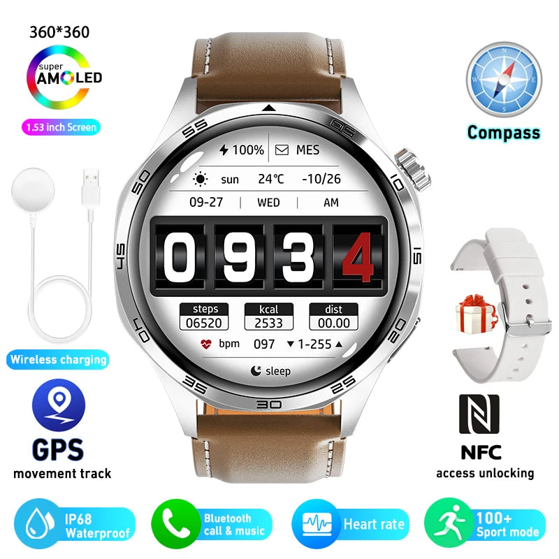 Smartwatch Pro 5 GPS NFC